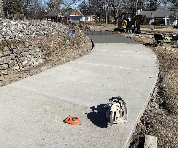 Owl Creek sidewalk project example