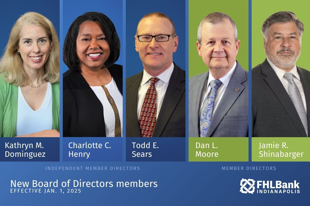 FHLBank Indianapolis announces 2024 Board of Directors election results